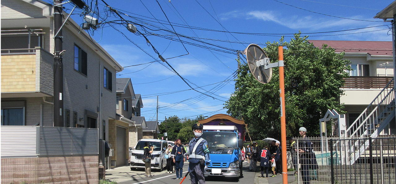 警備風景です